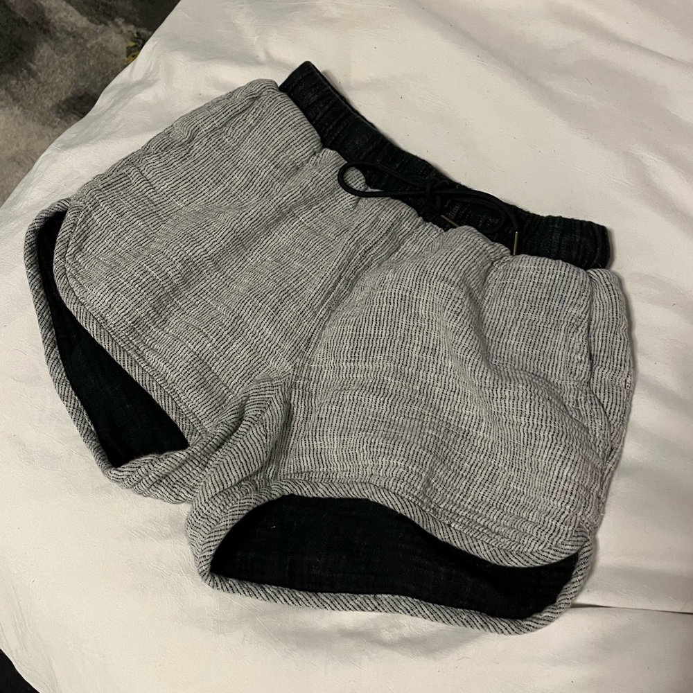 Grey Cotton Madewell Shorts